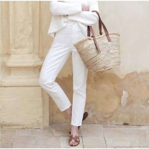 NWT Everlane The Summer Jean in Bone - Size 28 - Picture 1 of 8